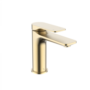 Fuse Basin Monobloc With Clicker Waste Brushed Brass (FS110DNF)