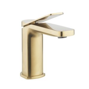 Glide II Basin Monobloc Brushed Brass (GD110DNF)