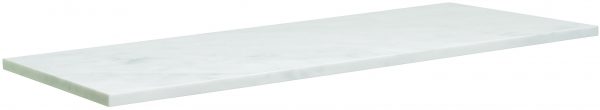 Glide II Worktop 1000 Carrara Marble Effect (GL1000TMC)