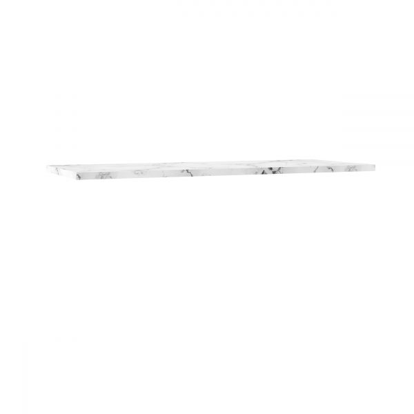 Glide II Worktop 1210 Carrara Marble Effect (GL1210TMC)