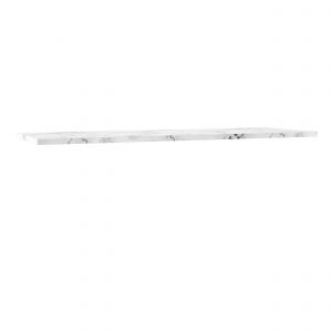 Glide II Worktop 1410 Carrara Marble Effect (GL1410TMC)