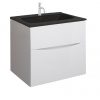 Glide II 2 Drawer Basin Unit 600 White Gloss (GL6000DWG+) - Image 2