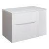 Glide II 2 Drawer Basin Unit 600 White Gloss (GL6000DWG+) - Image 3