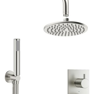 One Box Showering MPRO Bundle 1510 Brushed Stainless Steel (GTLPRO1510V)