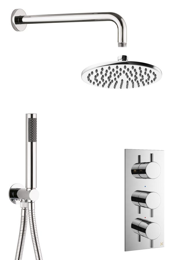One Box Showering MPRO Bundle 2000 Chrome (GTLPRO2000C)
