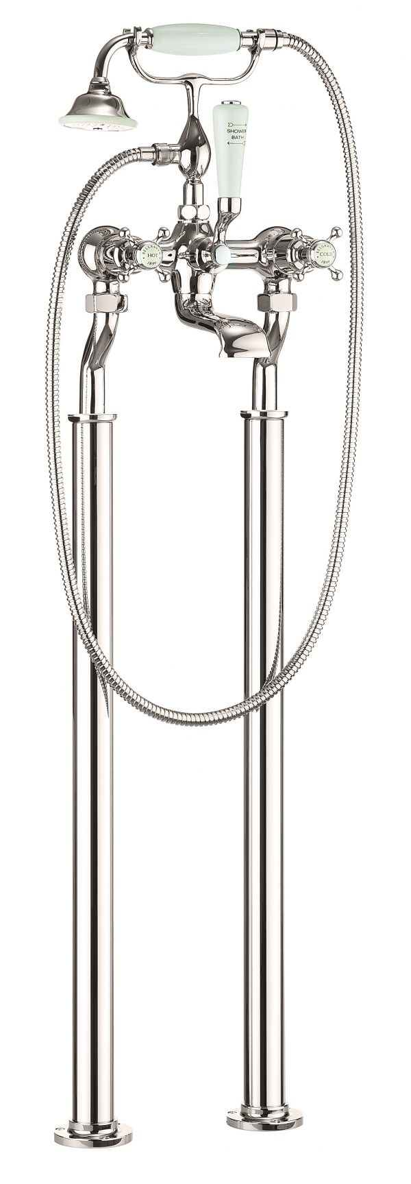Belgravia Floor Standing Legs Nickel (HG002FN)