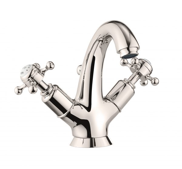 Belgravia Basin Tall Mono Inc. Pop Up Deck Mounted Nickel (HG112DPN)