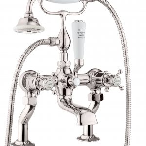 Belgravia Bath Shower Mixer Deck Mounted Nickel (HG422DN)