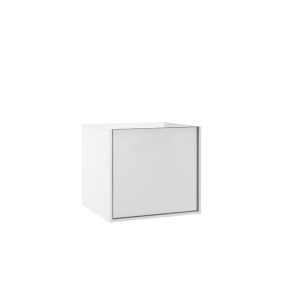 Infinity Single Drawer Unit 500 Matt White (IF5000DWM)
