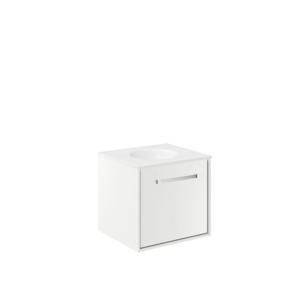 Infinity Single Drawer Unit 500 Matt White (IF5000DWM) - Image 2