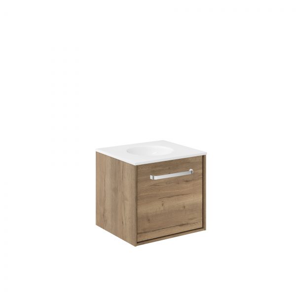 Infinity Single Drawer Unit 500 Windsor Oak (IF5000DWO) - Image 2
