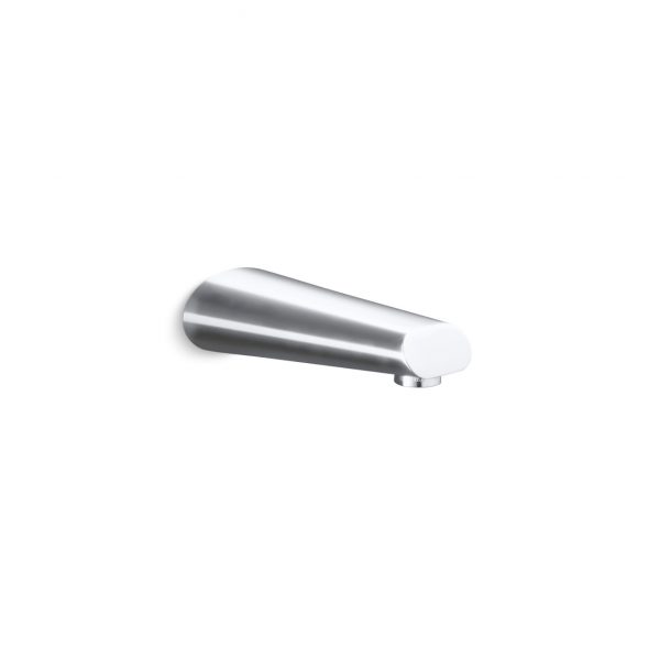 BATH SPOUT, W/O DIVERTER,FLAT FACE,160MM (10385IN-CP)