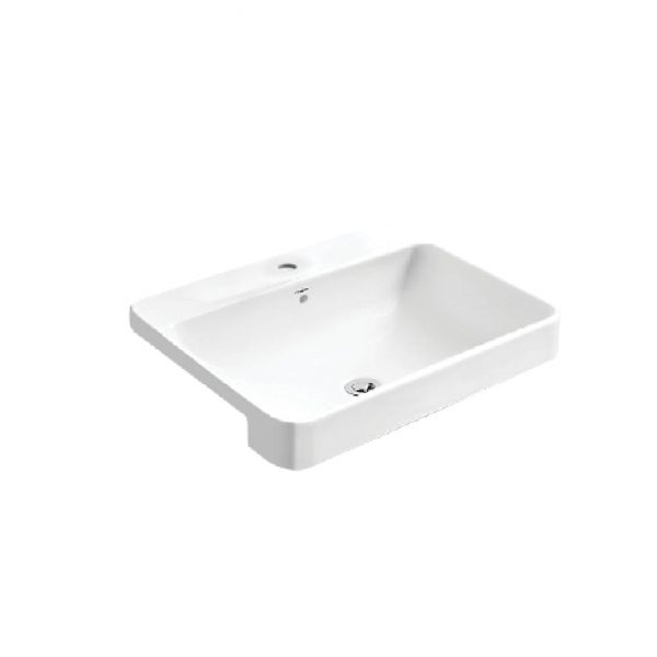 FOREFRONT RECTANGULAR SEMI-RECESSED LAV (11479T-VC1-0)