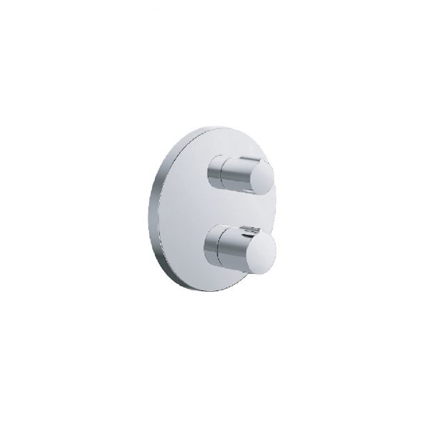 AUTOSENSE THERMOSTAT REC B&S ROUND TRIM (20741IN-9FP-CP)