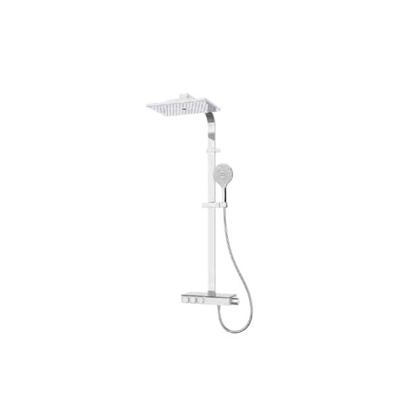 URBANITY+TH DUAL COLUMN W/ MF SHOWERHEAD (23751T-9-CP)
