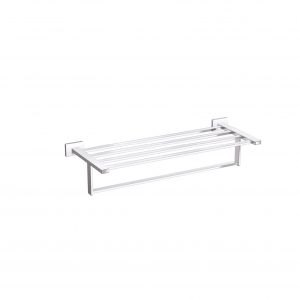 COMPLEMENTARY SQUARE TOWEL SHELF (25066IN-CP)