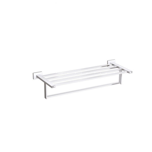 COMPLEMENTARY SQUARE TOWEL SHELF (25066IN-CP)