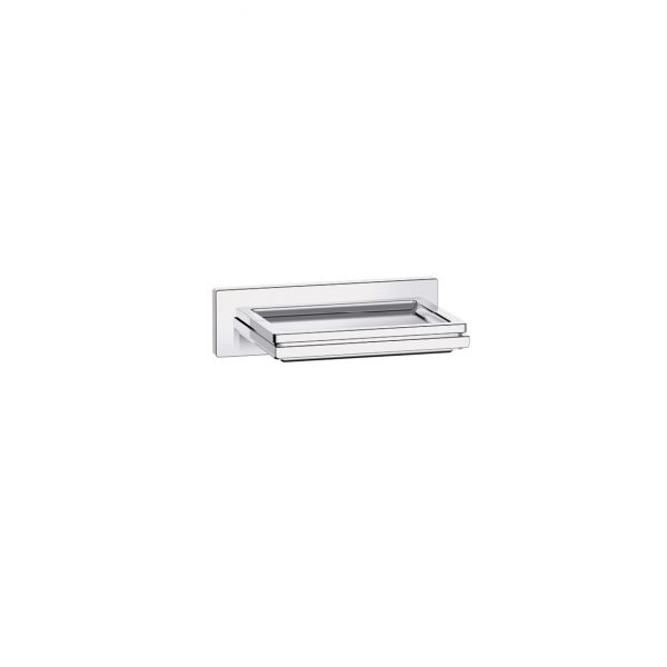 COMPLEMENTARY SQUARE SOAP DISH GLASS (25069IN-CP)