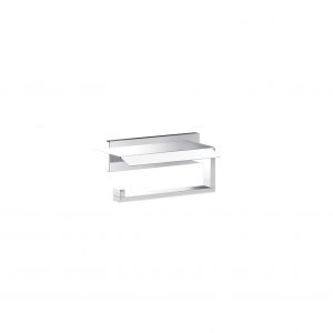 COMPLEMENTARY SQ TOILET PAPER HOLD W/COV (25071IN-CP)