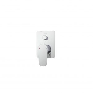 40MM RECESSED BATH SHOWER TRIM - SQUARE (26478T-4-CP)