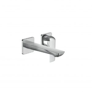 Fore Line Single Control Wall Mount Lav Faucet Trim Without Drain (27482IN-4ND-CP)