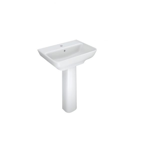 TRACE WSHB 55X40 1TAP H W/OV WHITE (30520IN-0)