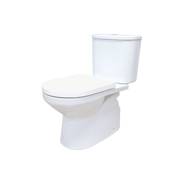 SPAN 2PC TOILET 220MM W/QC SEAT (35579ME-S-0)