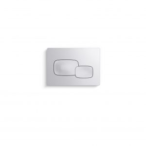 PEBBLE FACEPLATE POLISHED CHROME (5413IN-P-CP)