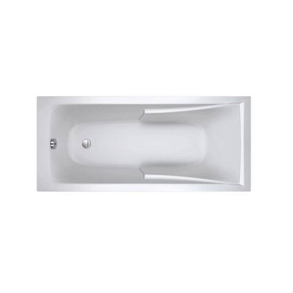 CORVETTE 3 BATH 170X80 (W/FEET) WHITE (60905-00)