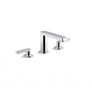 COMPOSED WIDESPREAD LAV FCT-LEVER HANDLE (73060T-4-CP)
