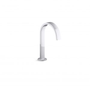 COMPONENTS WIDESPREAD LAV SPOUT, RIBBON (77968T-E2-CP)