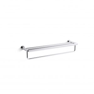 KUMIN 24” DOUBLE TOWEL SHELF (97896T-CP)
