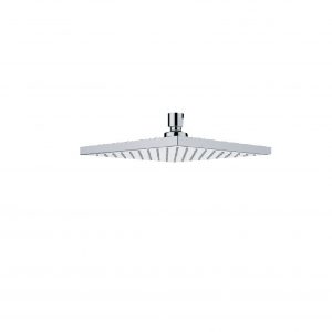8" SQUARE RAIN OVERHEAD-PLASTIC MODERN (99946T-E-CP)
