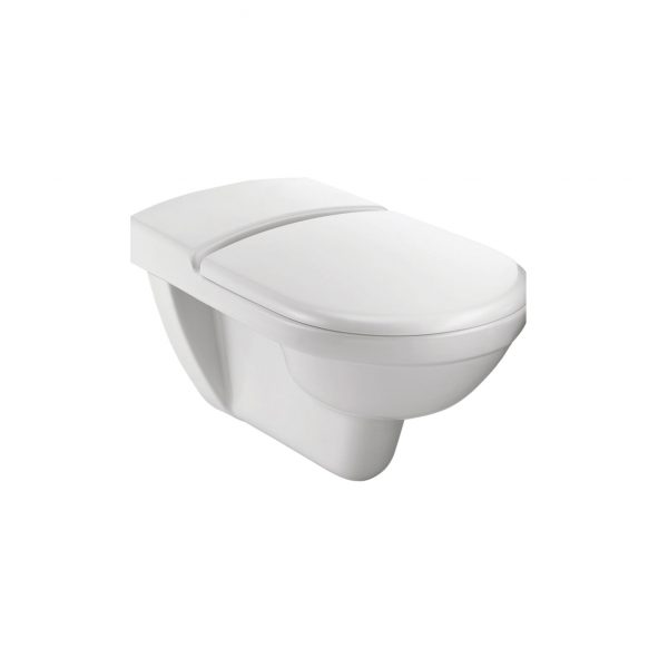 Odeon elongated wall-hung bowl White (E1195-00)