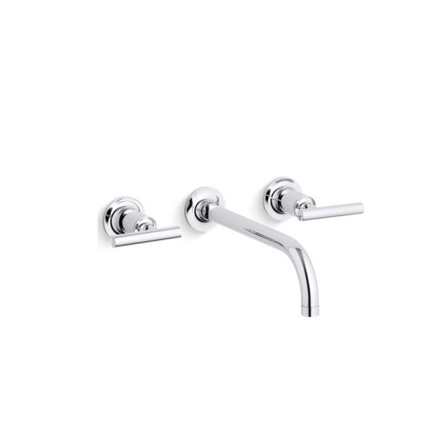 PURIST® W-M LAV TRIM, 9" 90-DEG SPT, LVR (T14414-4-CP)