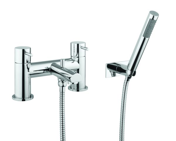 Kai Lever Bath Shower Mixer Deck Mounted Chrome (KL422DC)