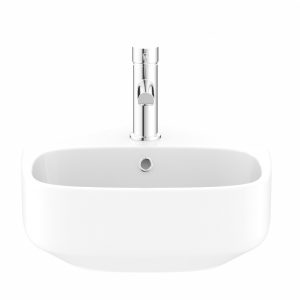 Kai S Corner Basin with Overflow White (KLSC01SCW)