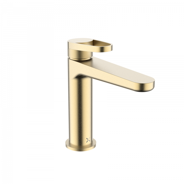 Lazo Basin Monobloc Brushed Brass (LA110DNF)