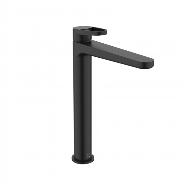 Lazo Tall Basin Monobloc Matt Black (LA112DNM)