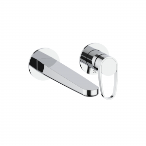 Lazo 2H Basin Set Wall Mounted Chrome (LA120WNC)