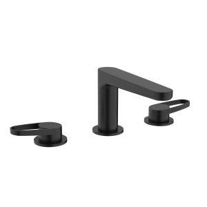 Lazo Basin 3H Set Deck Mounted Matt Black (LA135DNM)