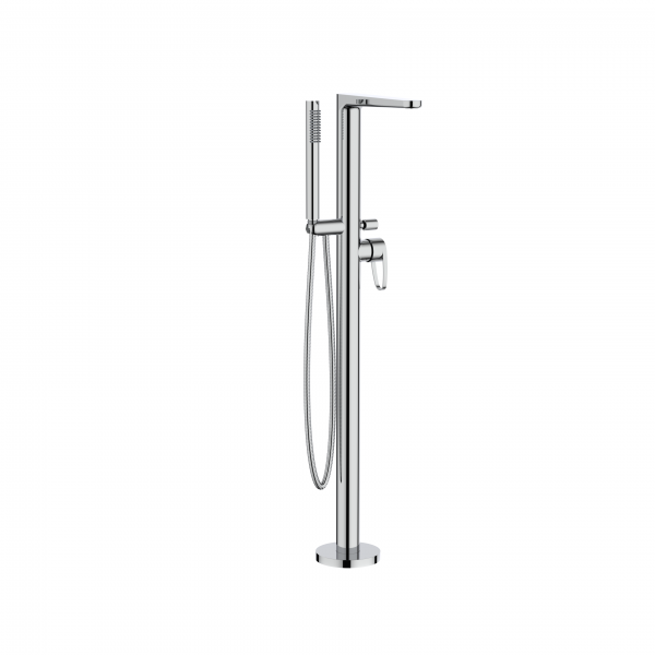Lazo Bath Shower Mixer Floor Standing Chrome (LA416FC)