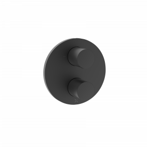 Crossbox Lazo 1 Outlet Trim & Valves Matt Black (LACB1000LBPM)