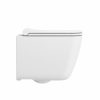 Libra Wall Hung Toilet Matt White (LB6115CWM) - Image 2
