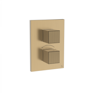 Crossbox Limit 3 Oulet Trim & Valves Brushed Brass (LICB2500LBPF)