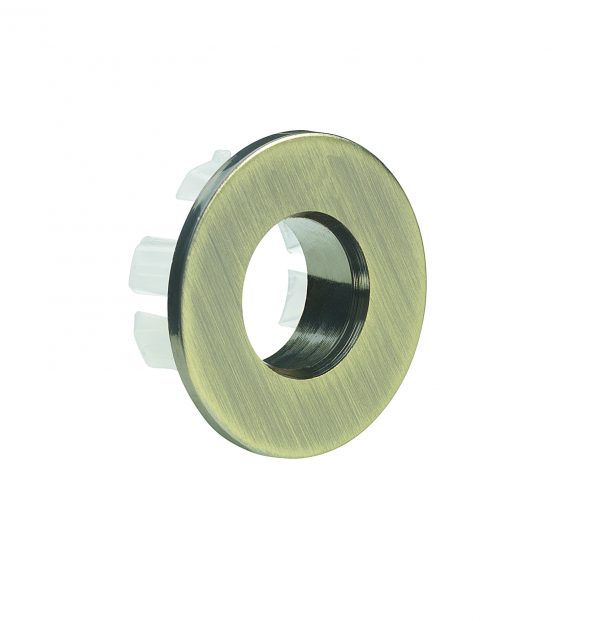 Overflow Cover Brushed Brass (OVFLOWF)