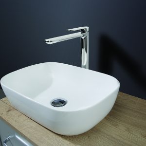 Pier Tall Basin Monobloc No Waste Deck Mounted Chrome (PI112DNC)