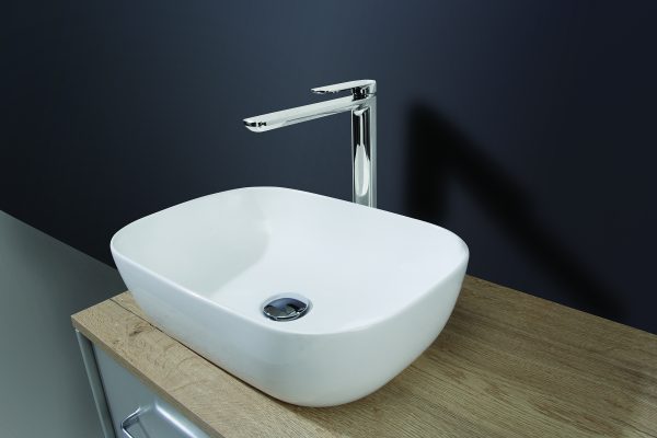 Pier Tall Basin Monobloc No Waste Deck Mounted Chrome (PI112DNC)