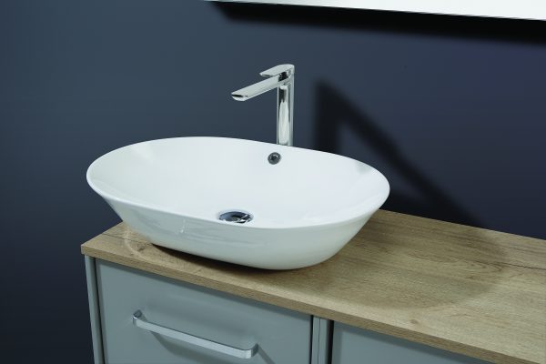 Pier Tall Basin Monobloc No Waste Deck Mounted Chrome (PI112DNC) - Image 3