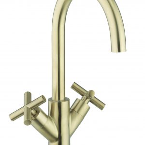 MPRO Crosshead Basin Mono Brushed Brass (PRC110DNF)